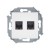 Розетка компьютерная 2-м Simon 15 RJ45 кат.5E AMP механизм бел. Simon 1591552-030
