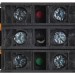 Кнопка d22мм 1НО+1НЗ MASTER с подсветкой и фиксацией зел. IEK MI-BT60-11TD-3-11-K06