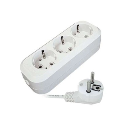 Удлинитель 3х10м с заземл. 10А IP20 E-303 ПВС 3х1 АБС-пластик UNIVersal 9631980 Удлинитель 3х10м с заземл. 10А IP20 E-303 ПВС 3х1 АБС-пластик UNIVersal 9631980