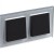 Рамка 2-м AtlasDesign Nature стекло алюм. SE ATN320302