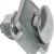 Комплект соединительный одинарный MS20 INOX IEK CLW10-MS-20-INOX