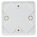 Коробка распаячная ОП 75х75х20 IP40 КМ41212-01 (6 клем. 6кв.мм) бел. IEK UKO10-075-075-020-K01