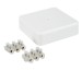 Коробка распаячная ОП 75х75х20 IP40 КМ41212-01 (6 клем. 6кв.мм) бел. IEK UKO10-075-075-020-K01
