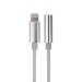Кабель переходник с iPhone 5/6/7/8/X моделей на AUX гн. 3.5мм Rexant 18-0175