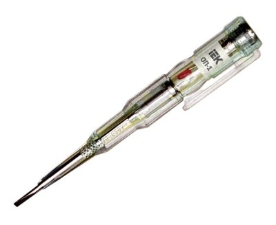 Отвертка-пробник ОП-1 IEK TPR10 Отвертка-пробник ОП-1 IEK TPR10