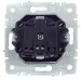 Розетка BRITE РС14-1-0-БрЧ 16А с заземл. защ. шторки механизм черн. IEK BR-R14-16-K02