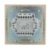 Выключатель 3-кл. СП Mira 10А IP20 со вставкой крем. LEZARD 701-0303-109