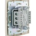 Выключатель 3-кл. СП Mira 10А IP20 со вставкой крем. LEZARD 701-0303-109