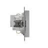 Розетка 1-м СП AtlasDesign 16А IP20 с заземл. защ. шторки механизм бел. SE ATN000145