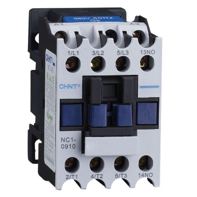 Контактор NC1-0901 9А кат. 400В AC 1НЗ AC-3 (R) CHINT 220816 Контактор NC1-0901 9А кат. 400В AC 1НЗ AC-3 (R) CHINT 220816