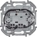 Выключатель 2-кл. Inspiria 10А IP20 250В 10AX с подсветкой/индикацией механизм сл. кость IEK 673631