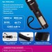 Фонарь ручной аккум. 10Вт LaserLED/широк.cвет/Li-ion 1200мА.ч алюм. КОСМОС KOC134Lit