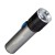 Фонарь аккумуляторный ручной LED 3Вт линза зум аккум. Li-ion 18650 1.2А.ч USB-шнур анодир. алюм. КОСМОС KOS111Lit
