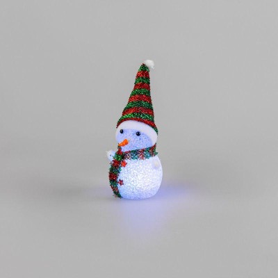 Фигура светодиодная "Снеговик" 17см 1LED RGB 0.1Вт IP20 Neon-Night 513-018