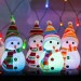 Фигура светодиодная "Снеговик" 17см 1LED RGB 0.1Вт IP20 Neon-Night 513-018