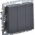 Выключатель 3-кл. СП BRITE ВС10-3-0-БрГ 10А механизм графит IEK BR-V30-0-10-K53