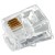 Разъем телефонный RJ-14 6P4C (уп.100шт) Rexant 05-1012