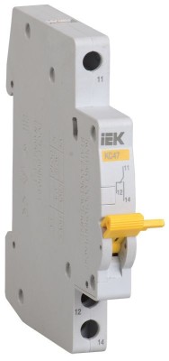 Контакт состояния КС47 новая серия на DIN-рейку KARAT IEK MVA01D-KS-1