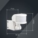 Детектор движения ДД 018 1100Вт угол обз. 270град. дальн. 12м IP44 черн. IEK LDD10-018B-1100-002