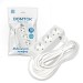 Удлинитель 3х10м с заземл. 16А IP20 3.5кВт ПВС 3х1 бел. DOMTOK 2390