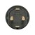 Вилка угловая 16А 2P+PE 230В IP44 с кольцом каучук Basic EKF RPS-017-16-230-44