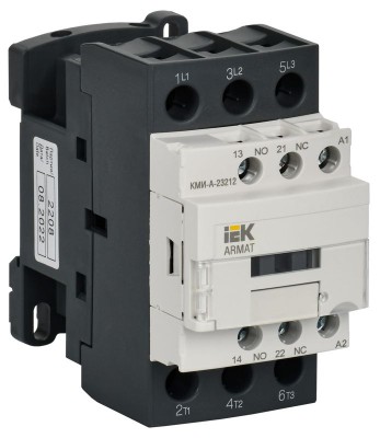 Контактор КМИ-А-23212 LC1D 32А кат. 230В AC 1НО+1НЗ AC-3 IEK AR-ACC-21-032-230-11 Контактор КМИ-А-23212 LC1D 32А кат. 230В AC 1НО+1НЗ AC-3 IEK AR-ACC-21-032-230-11