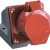 Розетка ОП 32А 380В 3P+PЕ ССИ-124 IP44 IEK PSR12-032-4
