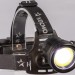 Фонарь налобный аккум. 10Вт P50 LED/Li-ion18650 2х1000мА.ч алюм. КОСМОС KOC855Lit