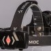 Фонарь налобный аккум. 10Вт P50 LED/Li-ion18650 2х1000мА.ч алюм. КОСМОС KOC855Lit