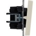 Выключатель 3-кл. СП BRITE ВС10-3-0-БрКр 10А механизм беж. IEK BR-V30-0-10-K10