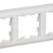 Рамка 3-м BRITE РУ-3-БрАБ арктич. бел./бел. IEK BR-M32-12-K91