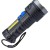 Фонарь аккумуляторный ручной LED 3Вт + COB 3Вт аккум. Li-ion 18650 1.2А.ч индикатор USB-шнур ABS-пластик КОСМОС KOS115Lit