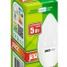 Лампа светодиодная PLED-ECO 5Вт C37 свеча матовая 4000К нейтр. бел. E14 400лм 230В 50Гц JazzWay 1036865A