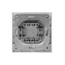 Выключатель 1-кл. СП Бриллиант 10А IP20 с подсветкой серебр. UNIVersal 7949643