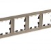Рамка 4-м AtlasDesign Nature стекло шампань SE ATN320504