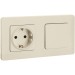 Выключатель 1-кл. Inspiria 10А IP20 250В 10AX механизм сл. кость IEK 673601