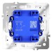 Выключатель 2-кл. СП S70 10А механизм бел. матов. Voltum VLS020102