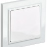 Выключатель 1-кл. СП BRITE ВСР10-1-0-БрБ 10А в сборе бел. IEK BR-V10-0-10-K01-F