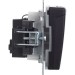 Розетка BRITE РСбш10-3-44-БрЧ 16А IP44 с заземл. защ. шторки с крышкой механизм черн. IEK BR-R16-16-44-K02