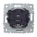 Розетка BRITE РСбш10-3-44-БрЧ 16А IP44 с заземл. защ. шторки с крышкой механизм черн. IEK BR-R16-16-44-K02