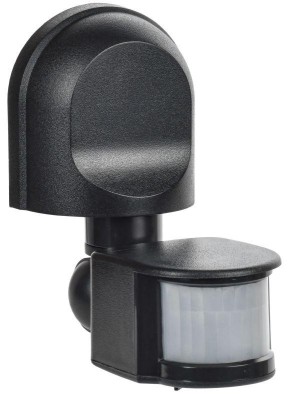 Детектор движения ДД 008 1100Вт угол обз. 180град. дальн. 12м IP44 черн. IEK LDD10-008-1100-002