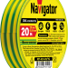 Изолента ПВХ 19мм (рул.20м) жел/зел. NIT-A19-20/YG Navigator 71115