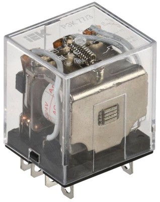 Реле РЭК 77-3 10А 24В AC IEK RRP10-3-10-024A Реле РЭК 77-3 10А 24В AC IEK RRP10-3-10-024A