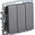 Выключатель 3-кл. СП BRITE ВС10-3-0-БрС 10А механизм сталь IEK BR-V30-0-10-K46