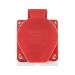 Розетка наружн. уст. 16А 3P+PE IP44 (114) EKF ps-114-16-380