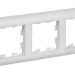Рамка 5-м BRITE РУ-5-БрАБ арктич. бел./бел. IEK BR-M52-12-K91