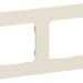 Рамка 2-м СП FLITE РУ-2-К-ФлСл сливочный IEK FI-M22-32-20-K86