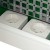 Корпус встраиваемый City9 Box IT 3 ряда 36мод. 2 розетки с бел. дверцей SE EZ9E312P2FIT