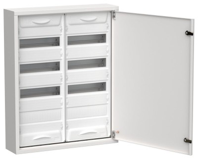 Корпус ЩРн-96 (2х48) TITAN 5 710х570х140 IP31 метал. бел. IEK TI5-50-N-2X048-31