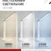 Светильник светодиодный настольный ССО 20Б 12Вт 6500К 640лм RGB-подсветка сенсор-диммер с адаптером бел. IN HOME 4690612041070